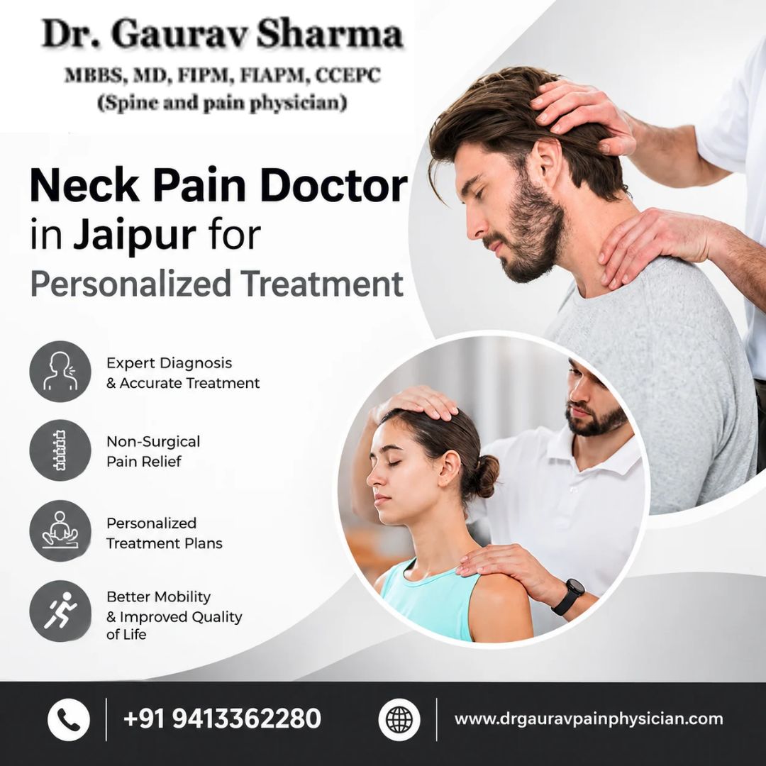  Neck Pain Doctor in Jaipur for Personalized Treatment