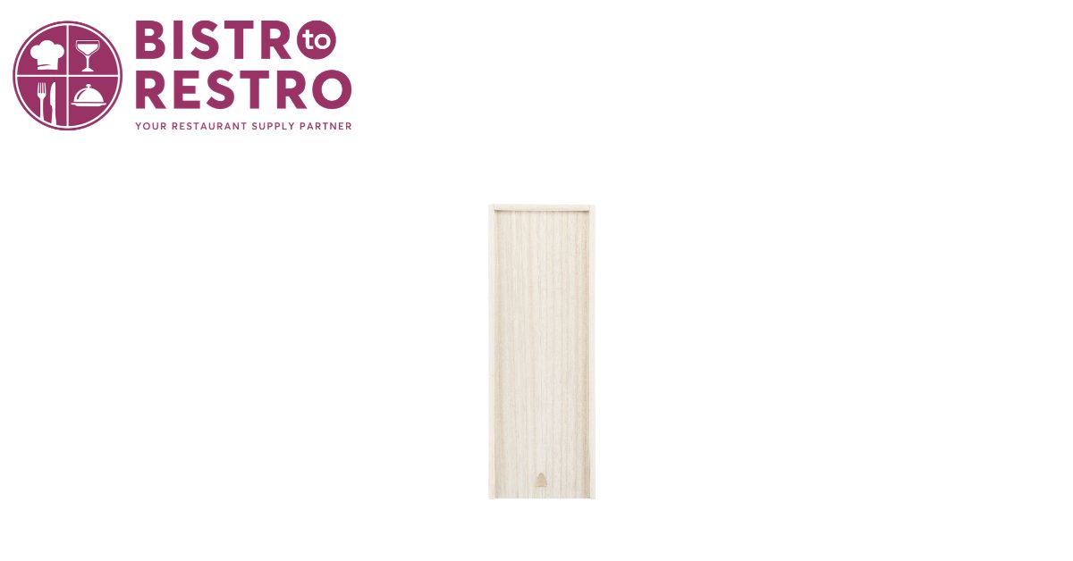  1-Bottle Paulownia Wood Champagne Box by Twine