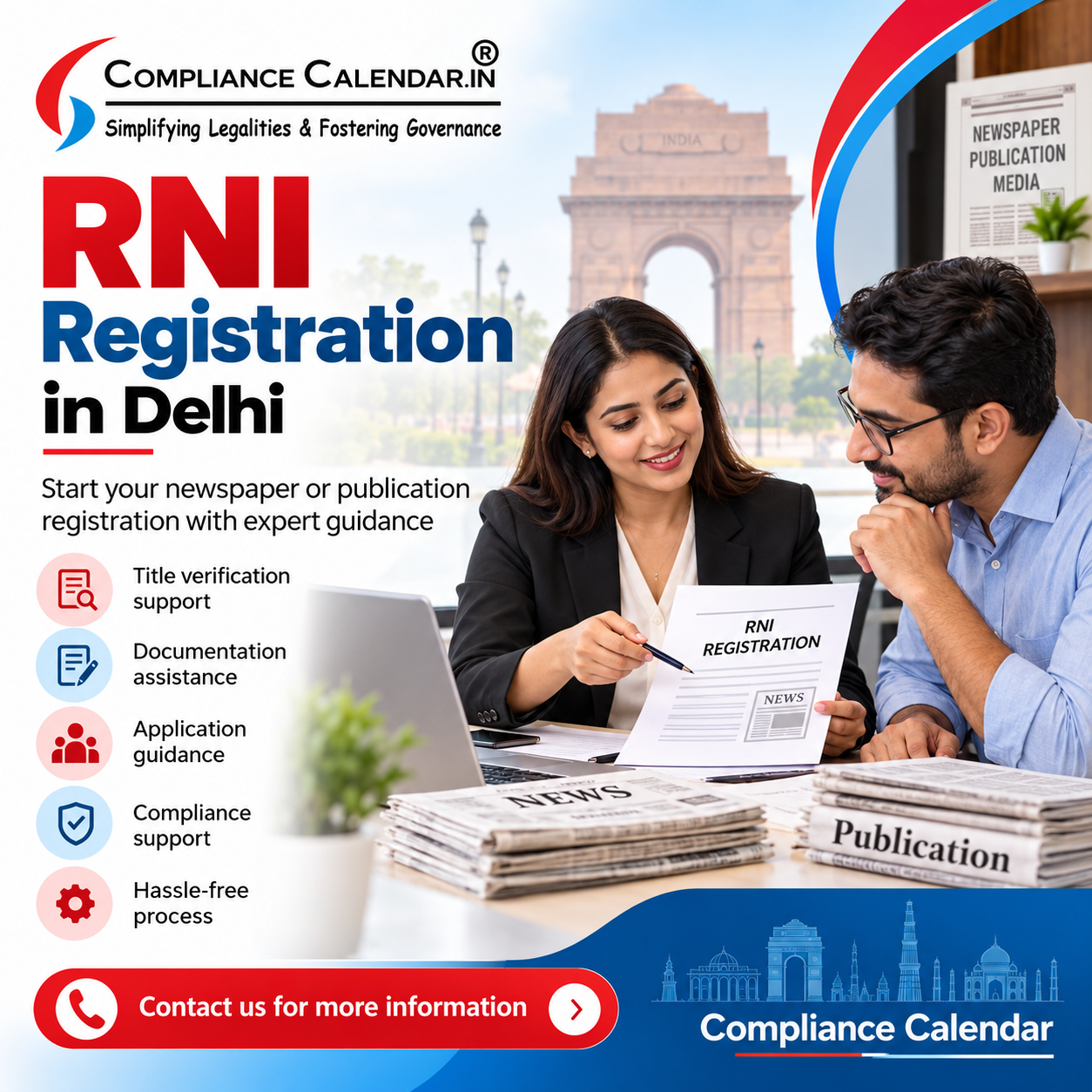  RNI Registration Online – Expert Assistance by Compliance Calendar LLP