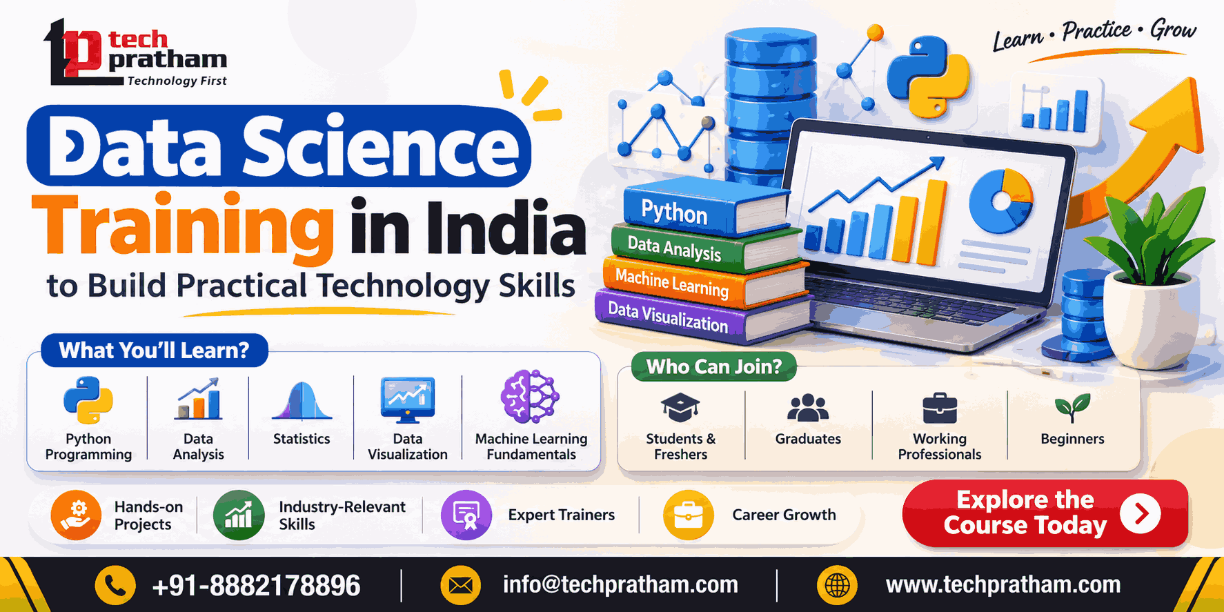  Data Science Training in India to Build Practical Technology Skills