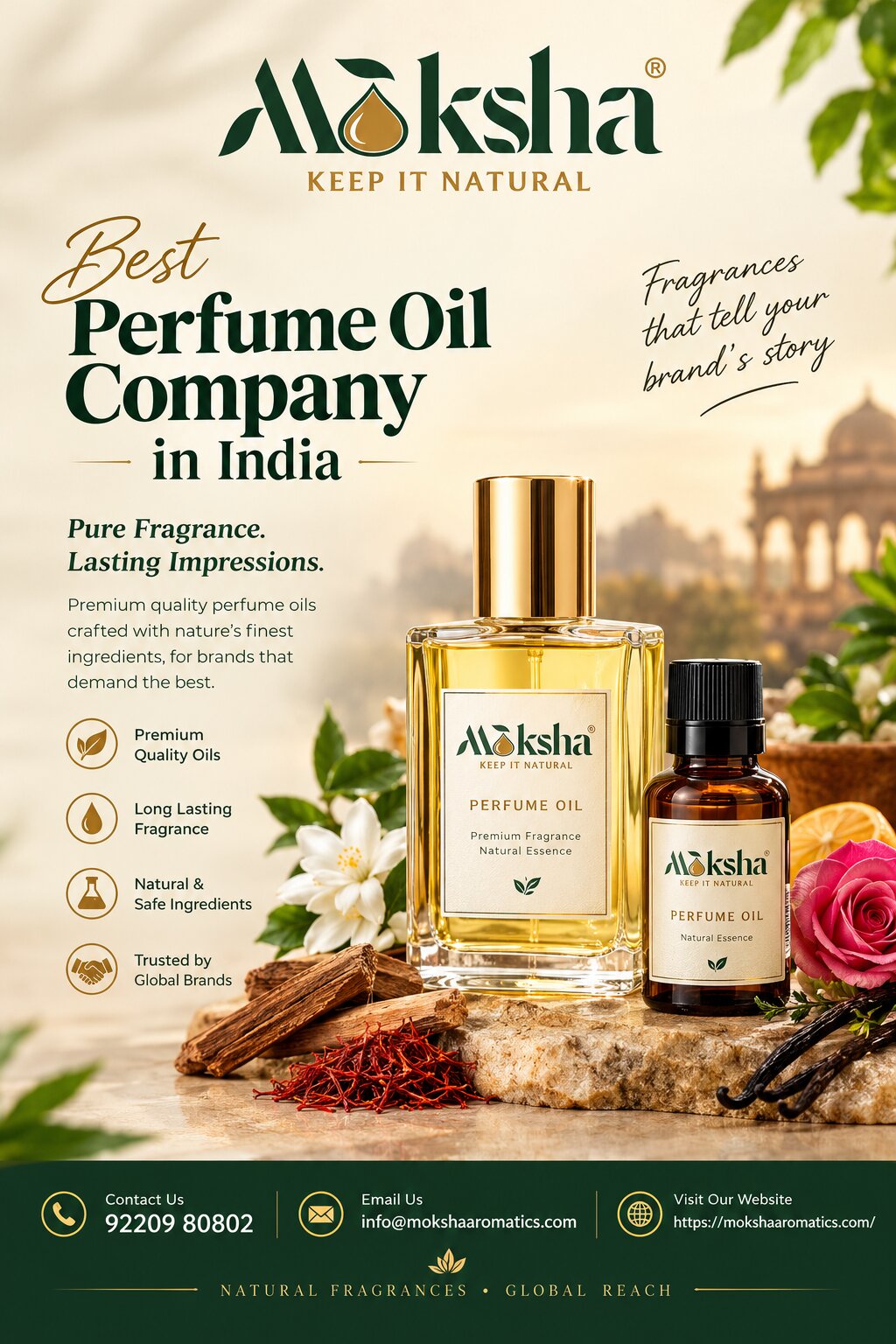  Best Perfume Oil Manufacturer Company in India | House Of Moksha