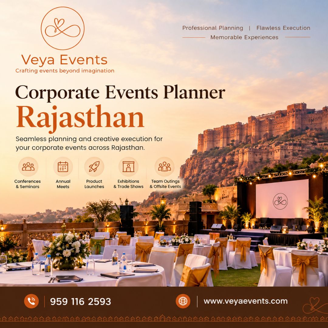  Corporate Events Planner Rajasthan | Veya Events