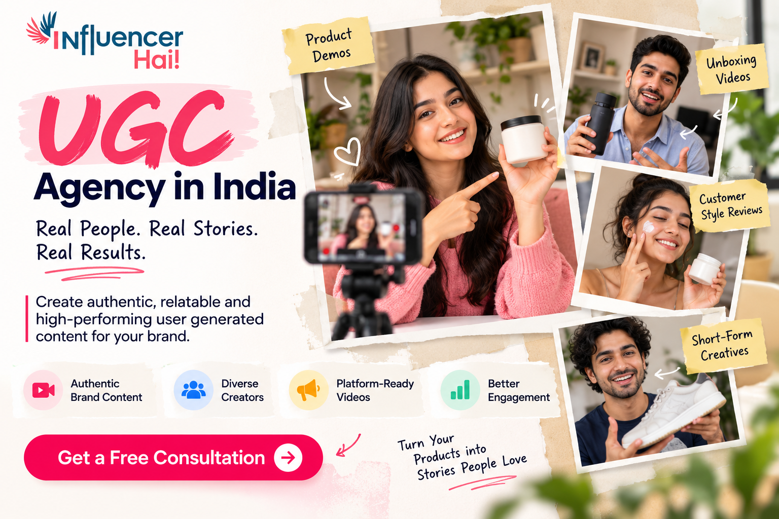  UGC Agency in India for Scroll-Stopping Brand Content