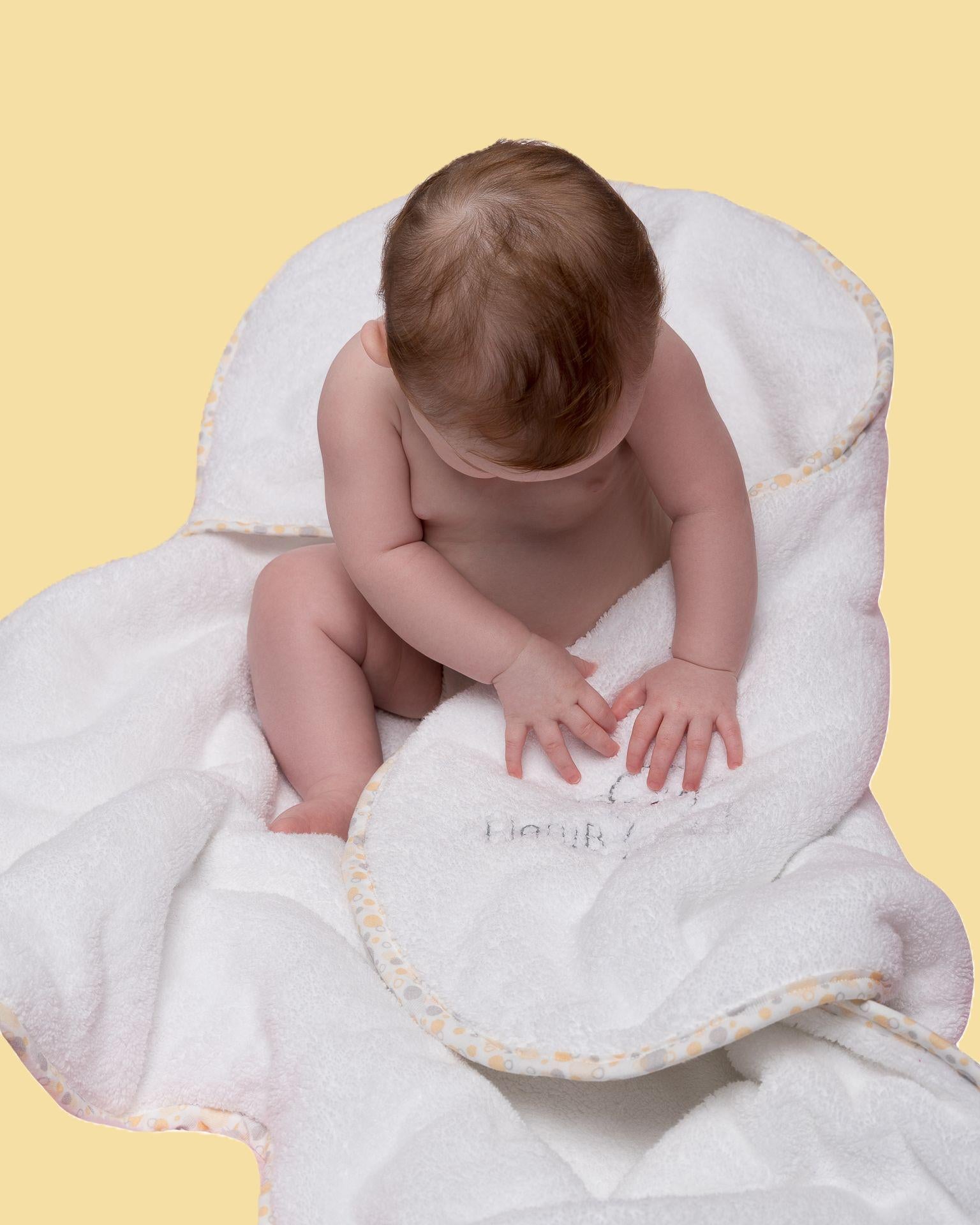  3-Pack, 9" x 9" Luxury Washcloths - Yellow | Soft Hypoallergenic Baby Washcloths for Newborns in the USA