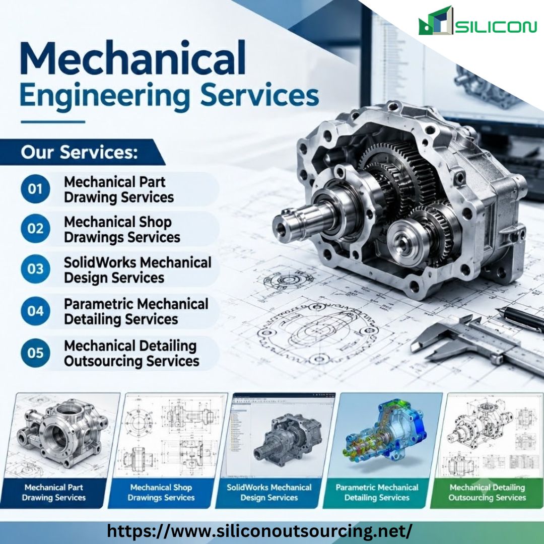  Outsourced Mechanical Engineering Services for CAD Design and Detailing
