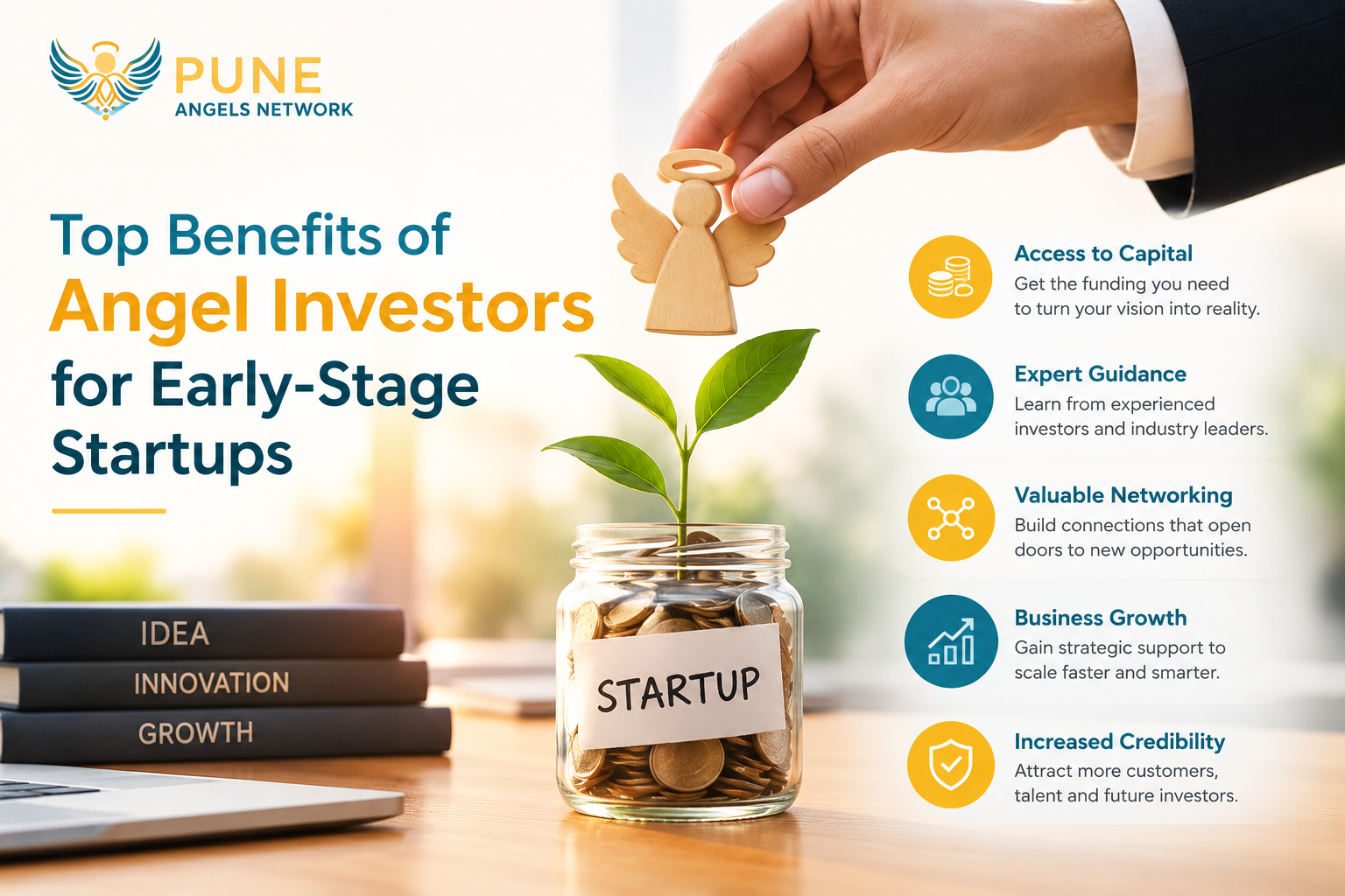  Top Benefits of Angel Investors for Early-Stage Startups