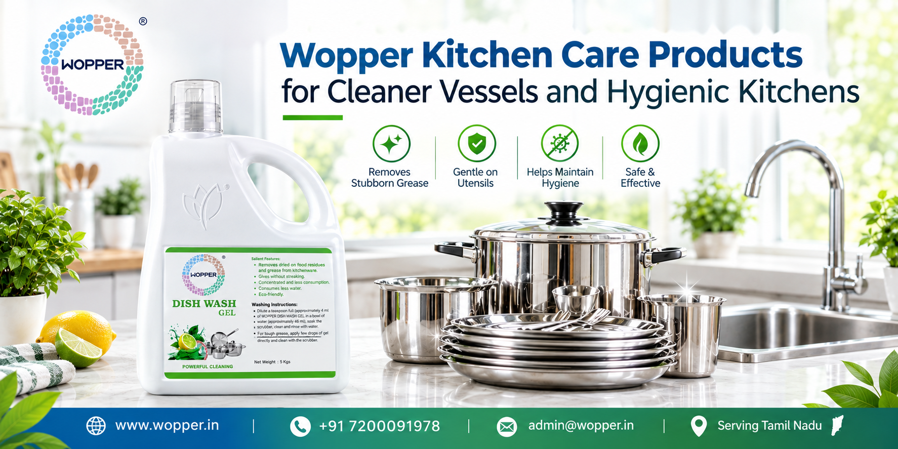  Kitchen Care in Tamil Nadu | Restaurant Kitchen Cleaner | Wopper