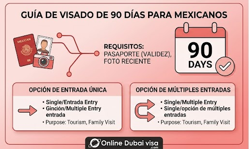  What Should Mexican Citizens Know About 90-Day Dubai Visa Options?