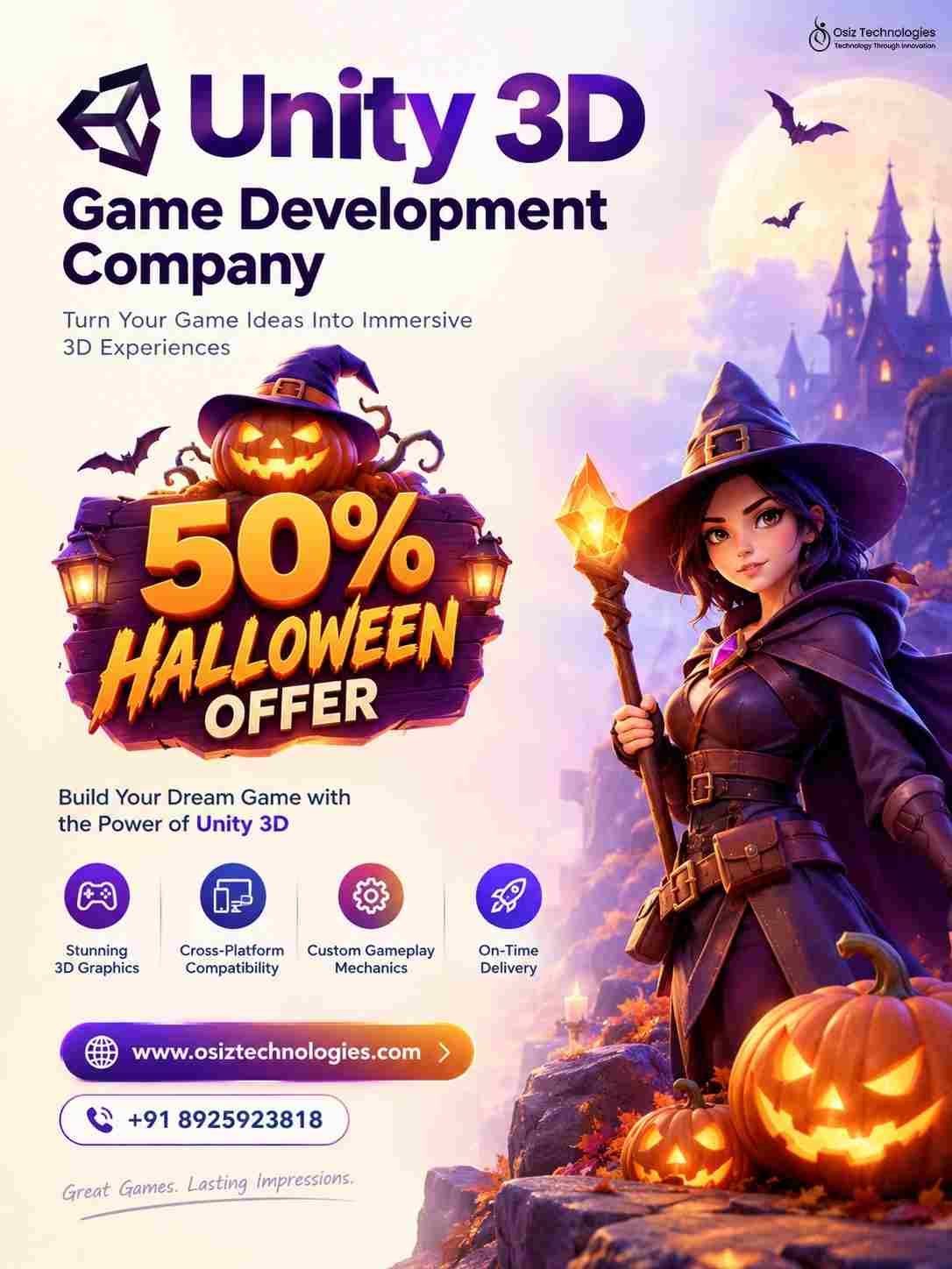  Bring Your Game Idea to Life with Unity 3D - Get 50% OFF!