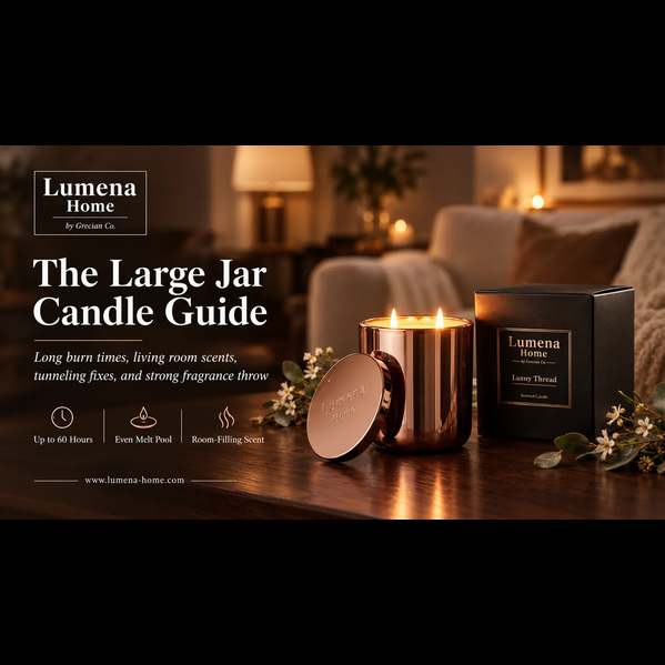  How to Choose Candles: Large Jar Candles & Burn Time