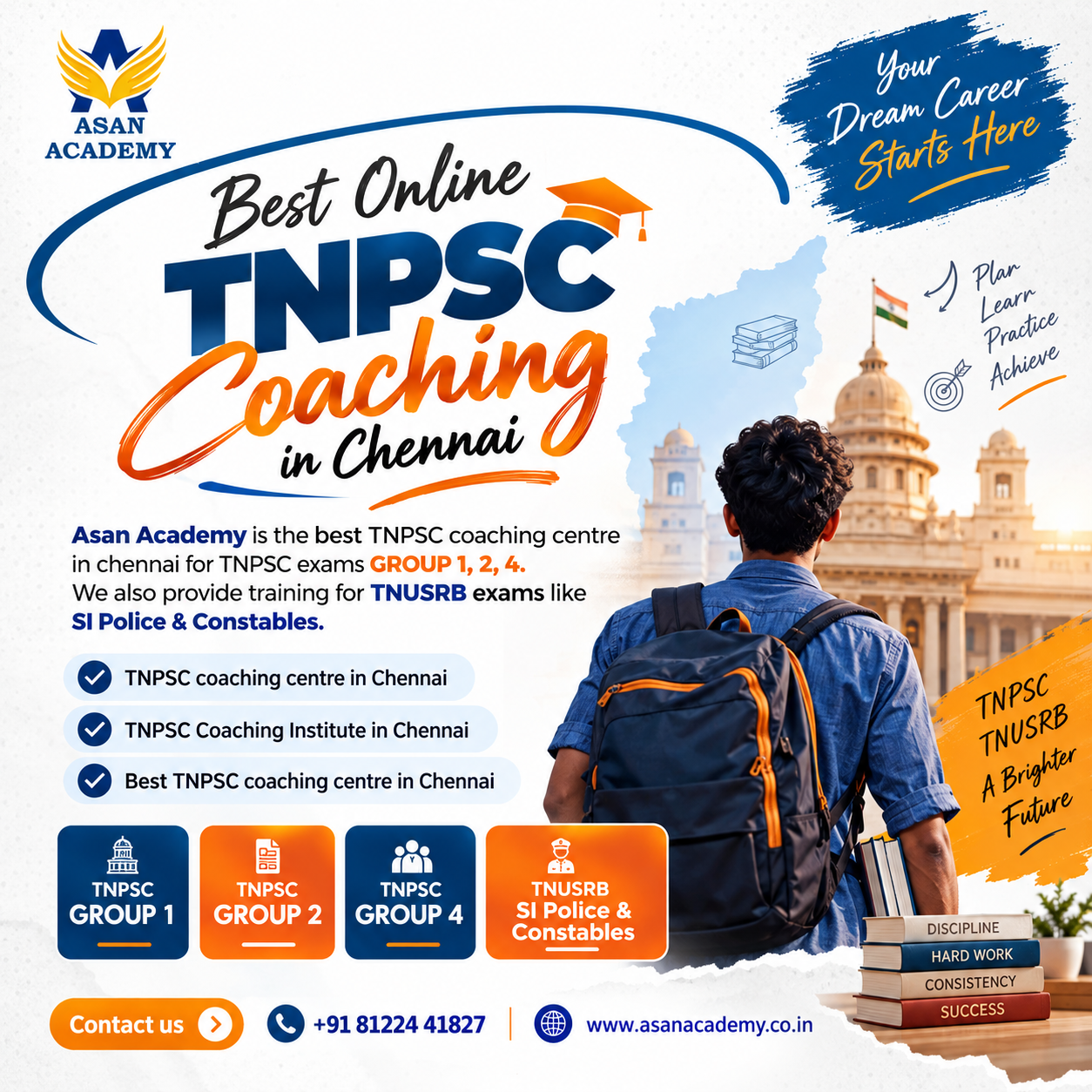  Best Online TNPSC Coaching in Chennai for Government Exam Preparation
