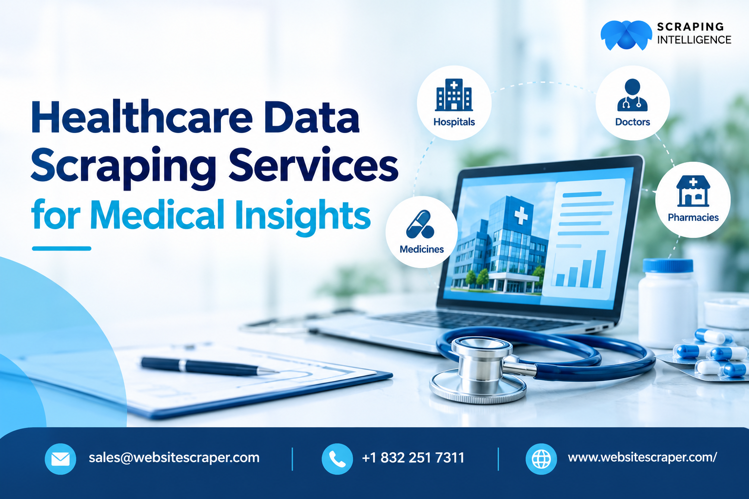  Medicine and Pharmaceutical Data Scraping Services