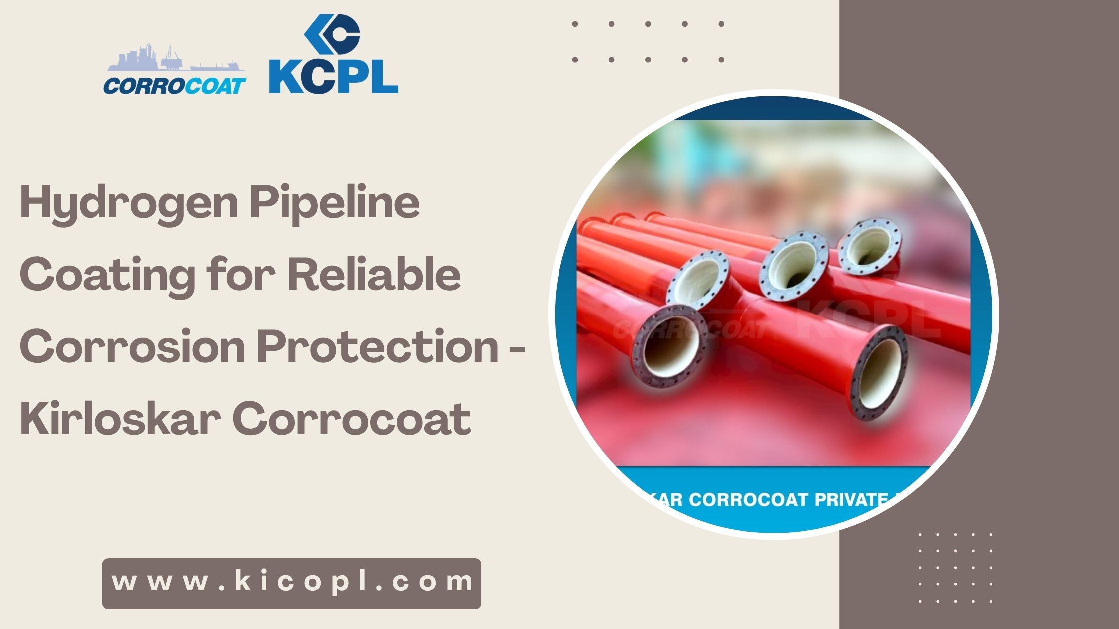  Hydrogen Pipeline Coating for Reliable Corrosion Protection - Kirloskar Corrocoat