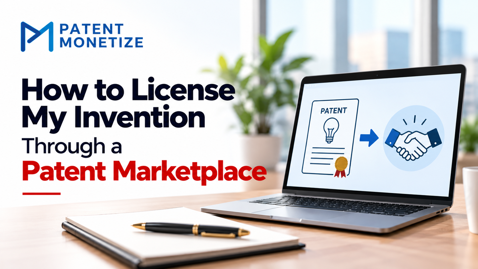  How to License My Invention Through a Patent Marketplace