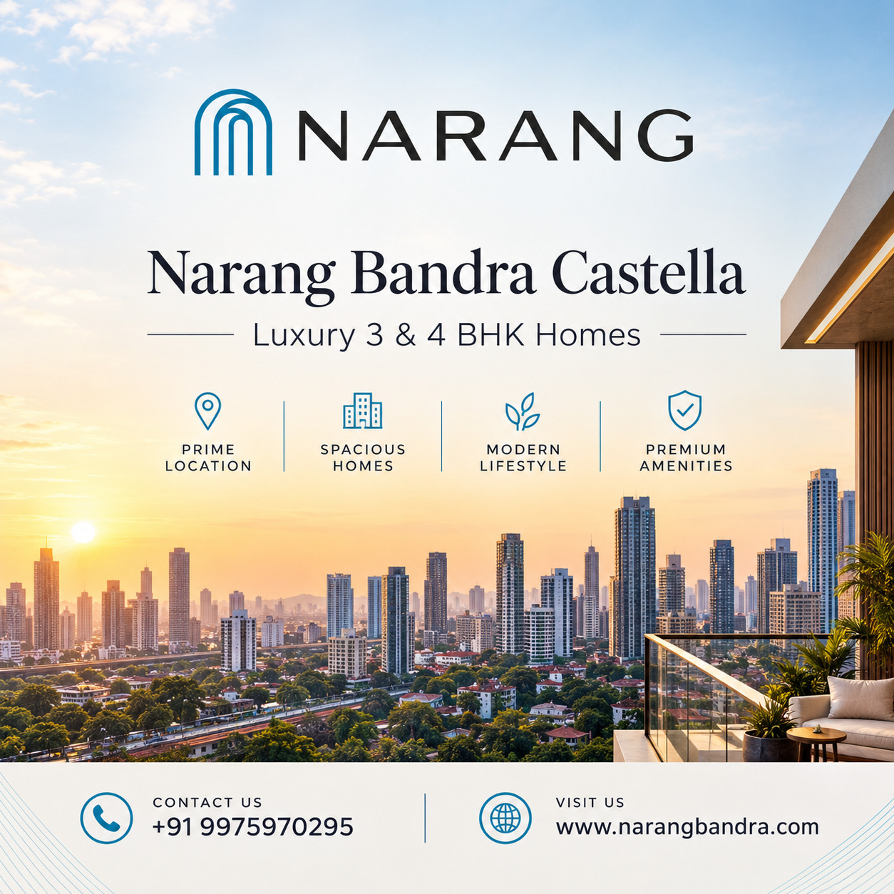  Narang Bandra Castella - Luxury 3 & 4 BHK Homes