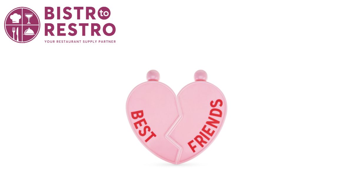  Blush Bestie Flasks Set of 2 for Beverage Storage