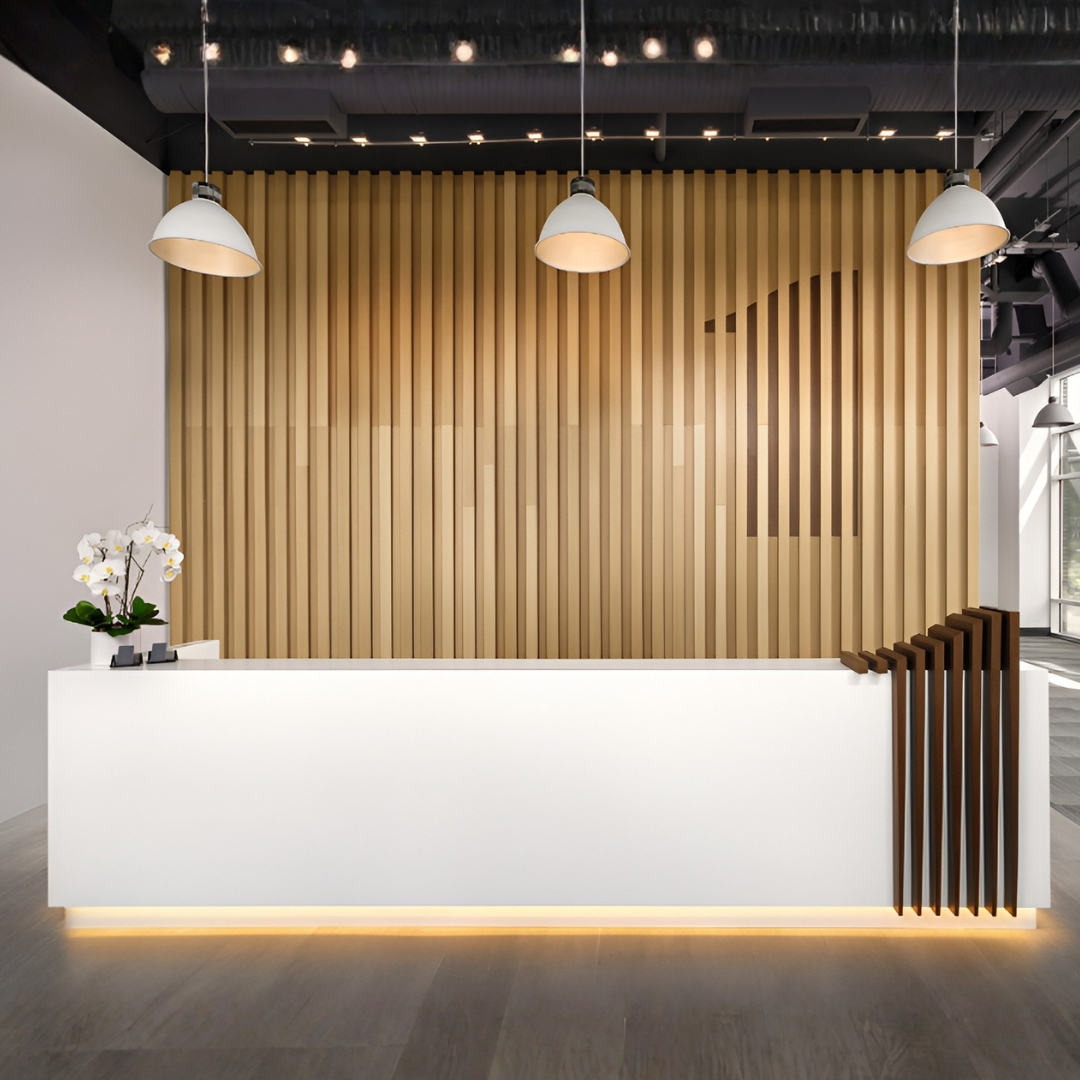  Reception Desk in Dubai – Modern & Custom Reception Counters
