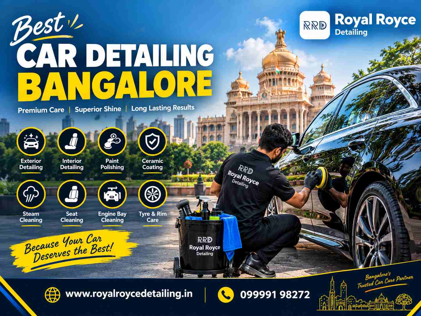  Best Car Detailing Bangalore | Royal Royce Detailing