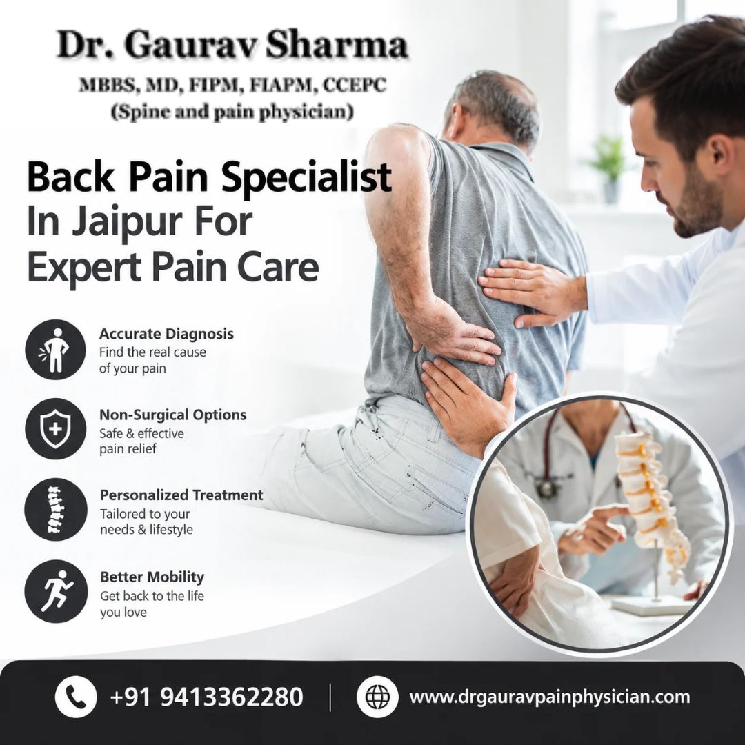  Back Pain Specialist in Jaipur for Expert Pain Care
