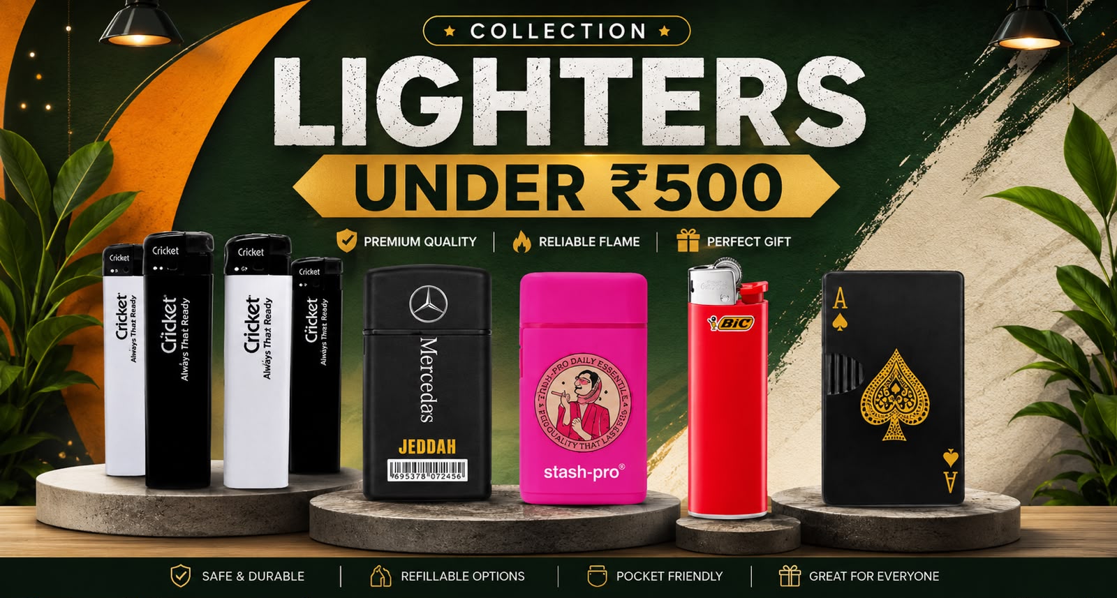  Buy Unique Cigarette Lighter Online In India || Highjack
