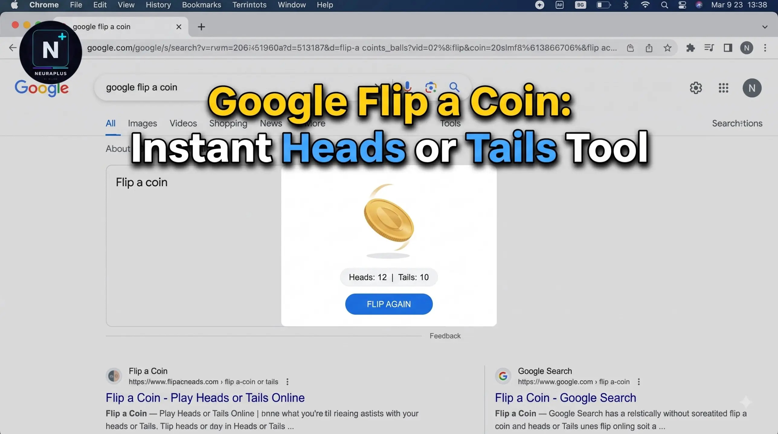  Google Flip a Coin: Instant Heads or Tails Tool