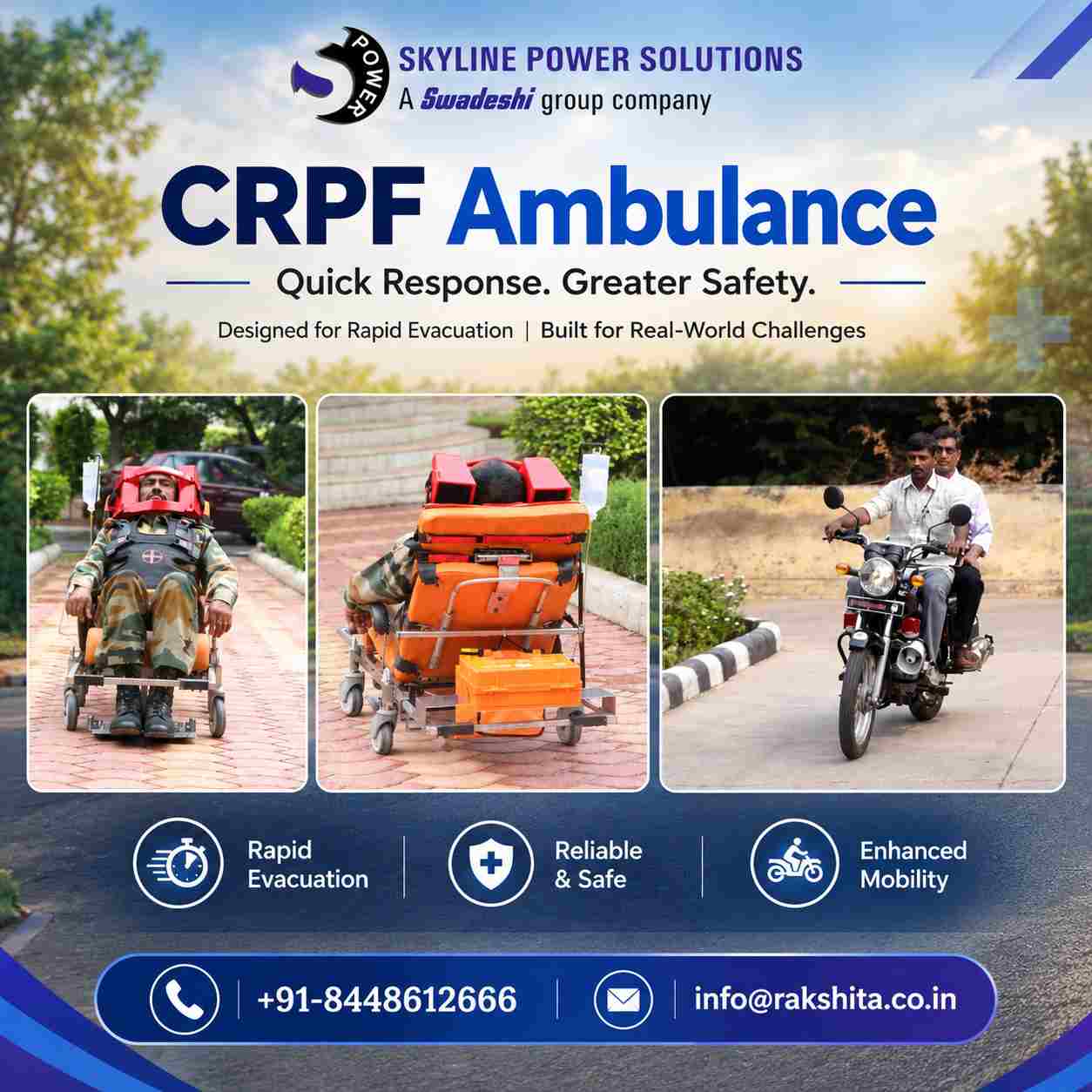  CRPF Ambulance
