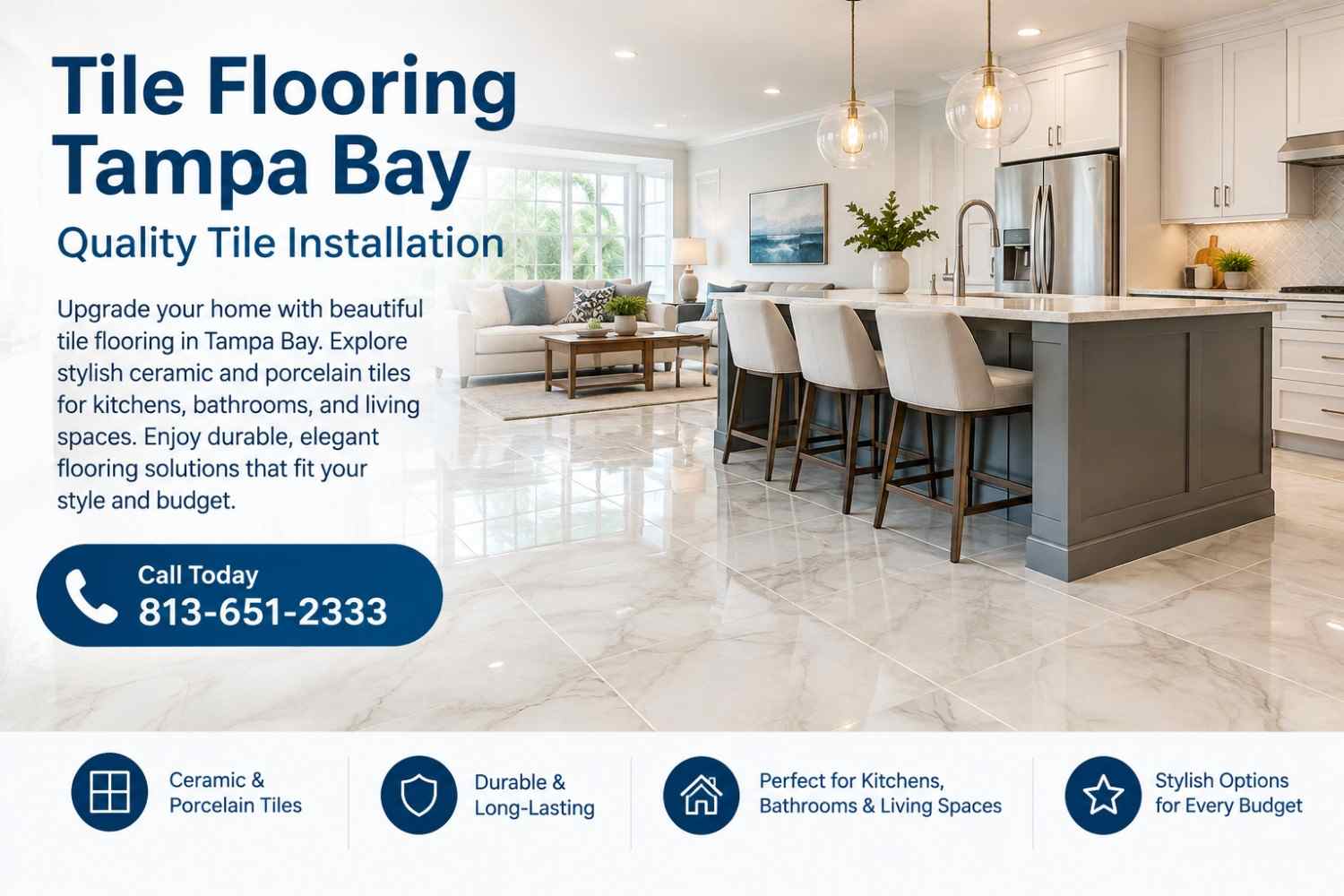  Tile Flooring Tampa Bay | Quality Tile Installation