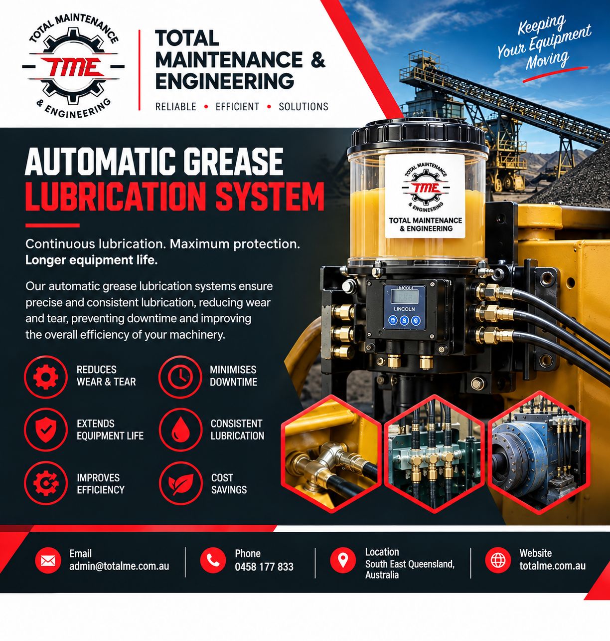 Automatic Grease Lubrication System for Reliable Equipment