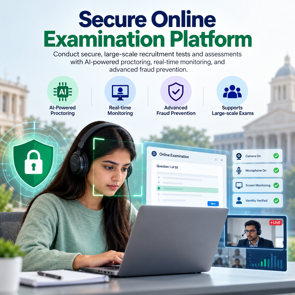  Secure Online Examination Platform