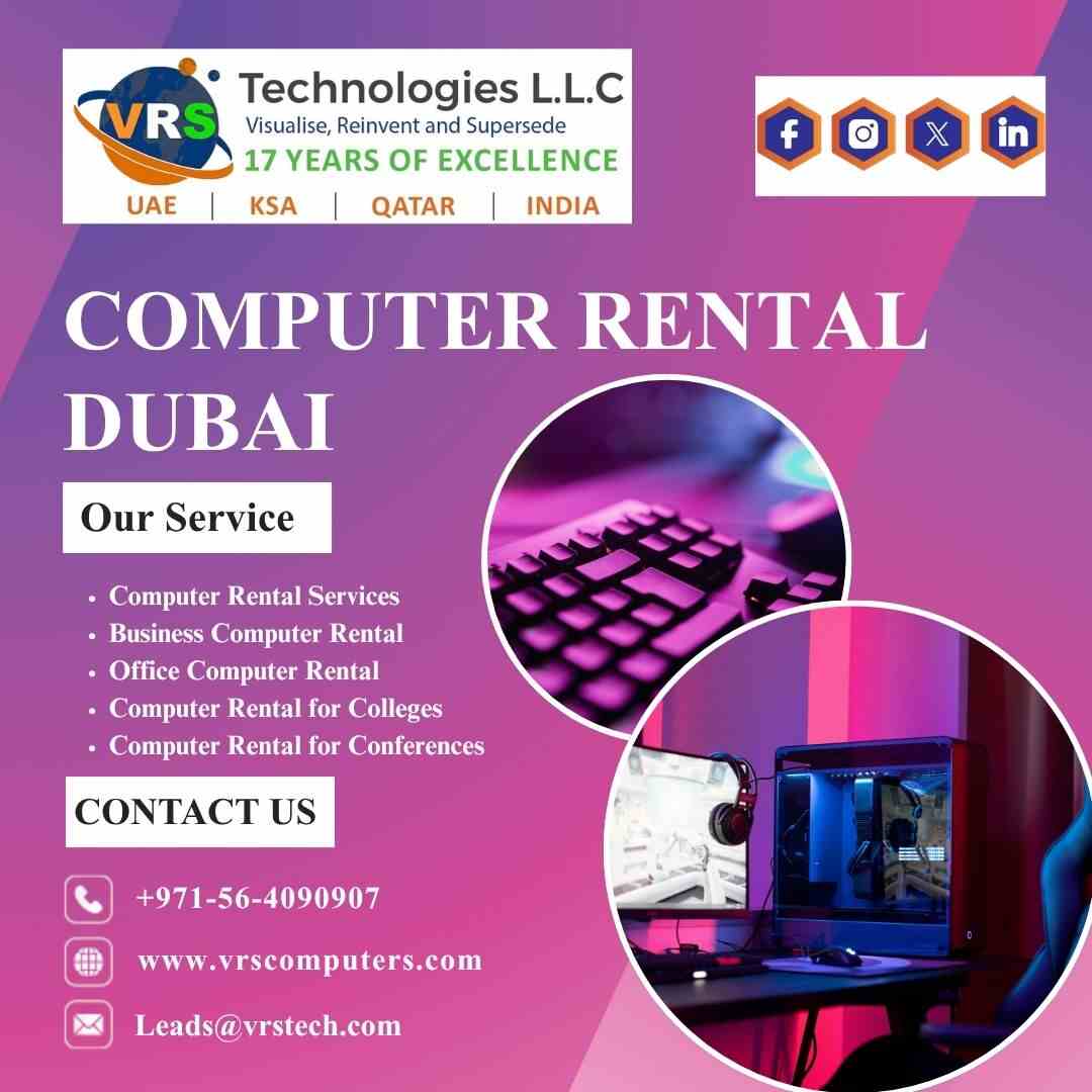  How Can Computer Rental Dubai Reduce Office Expenses?