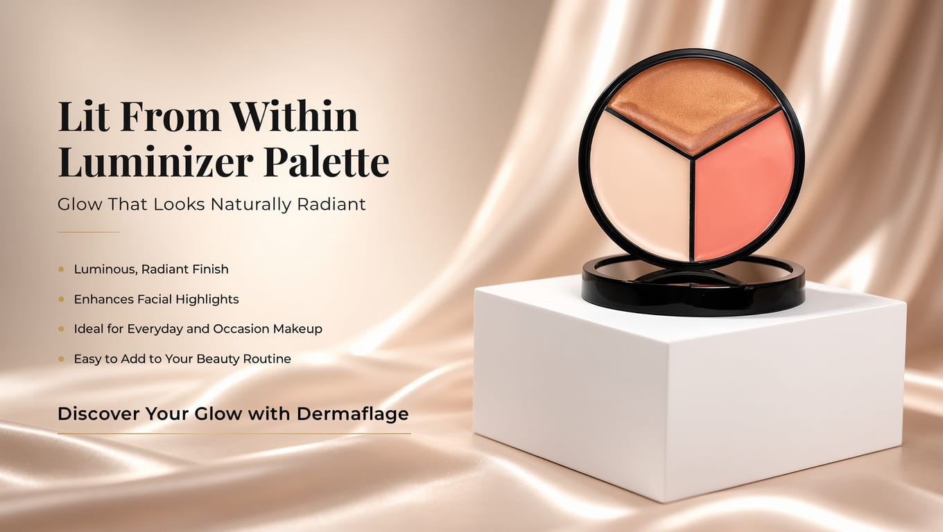  Lit From Within Luminizer Palette by Dermaflage