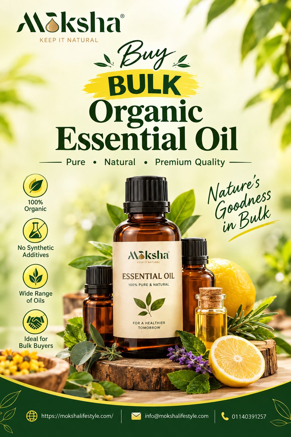  Explore Bulk Organic Essential Oil from Moksha Lifestyle