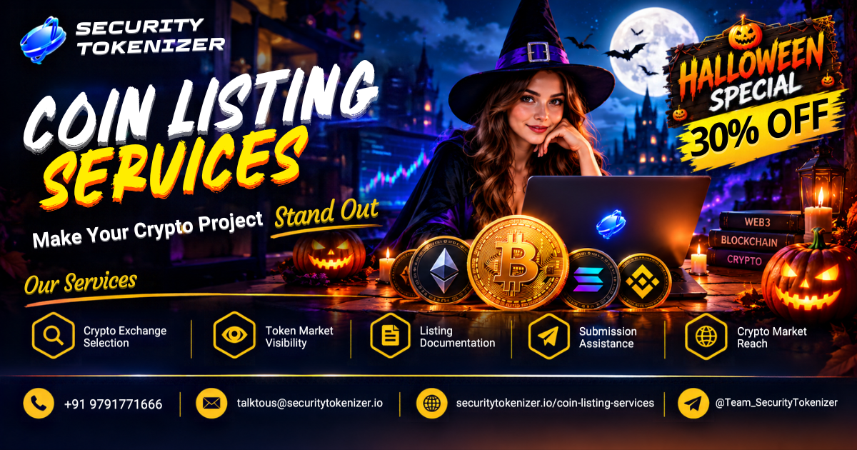 Expand Your Crypto Reach with Professional Coin Listing Services – Halloween 30% OFF