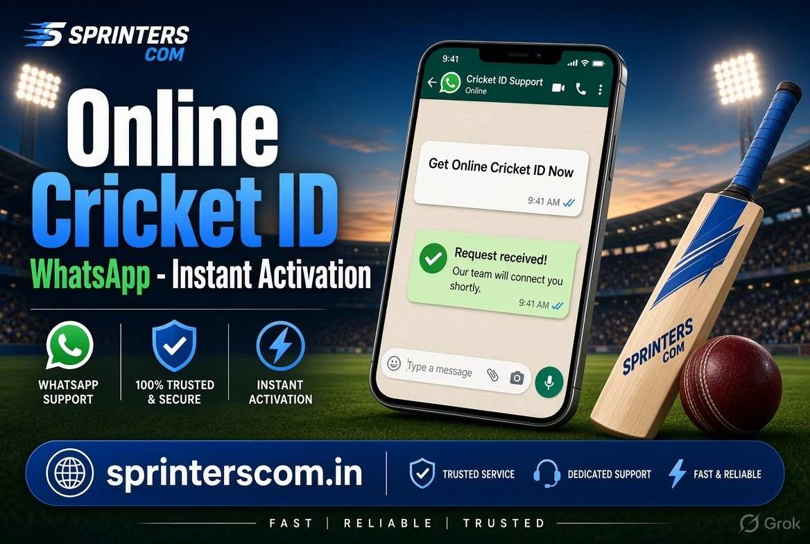  Online Cricket ID WhatsApp – Safe & Quick Delivery