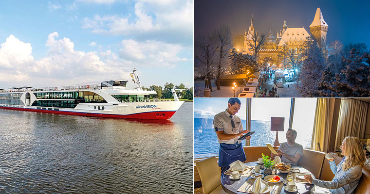  Passau to Budapest via Vienna in December, Book Nicko Now