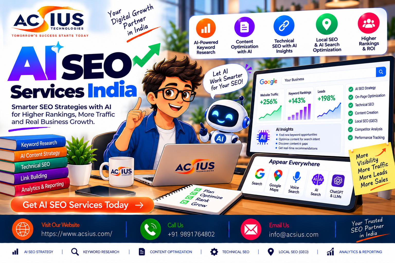  AEO Services in India for Better Search Visibility
