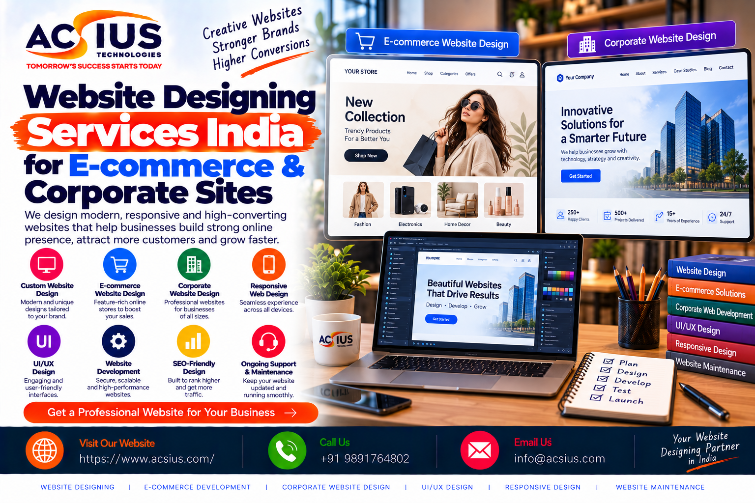  Affordable Web Design Services India for Businesses