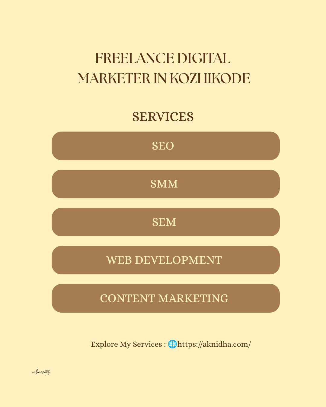  Freelance Digital Marketing Services in Kozhikode