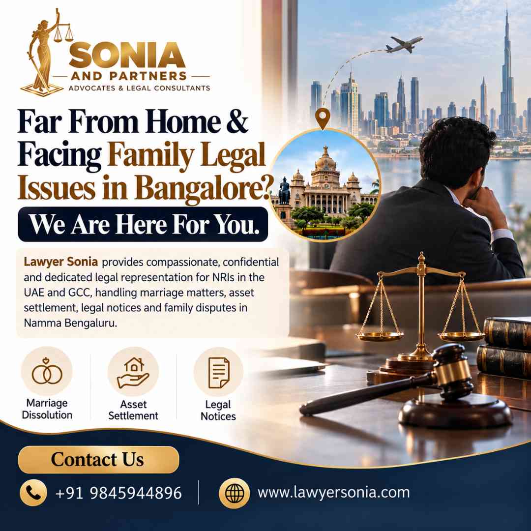  Far From Home & Facing Family Legal Issues in Bangalore?