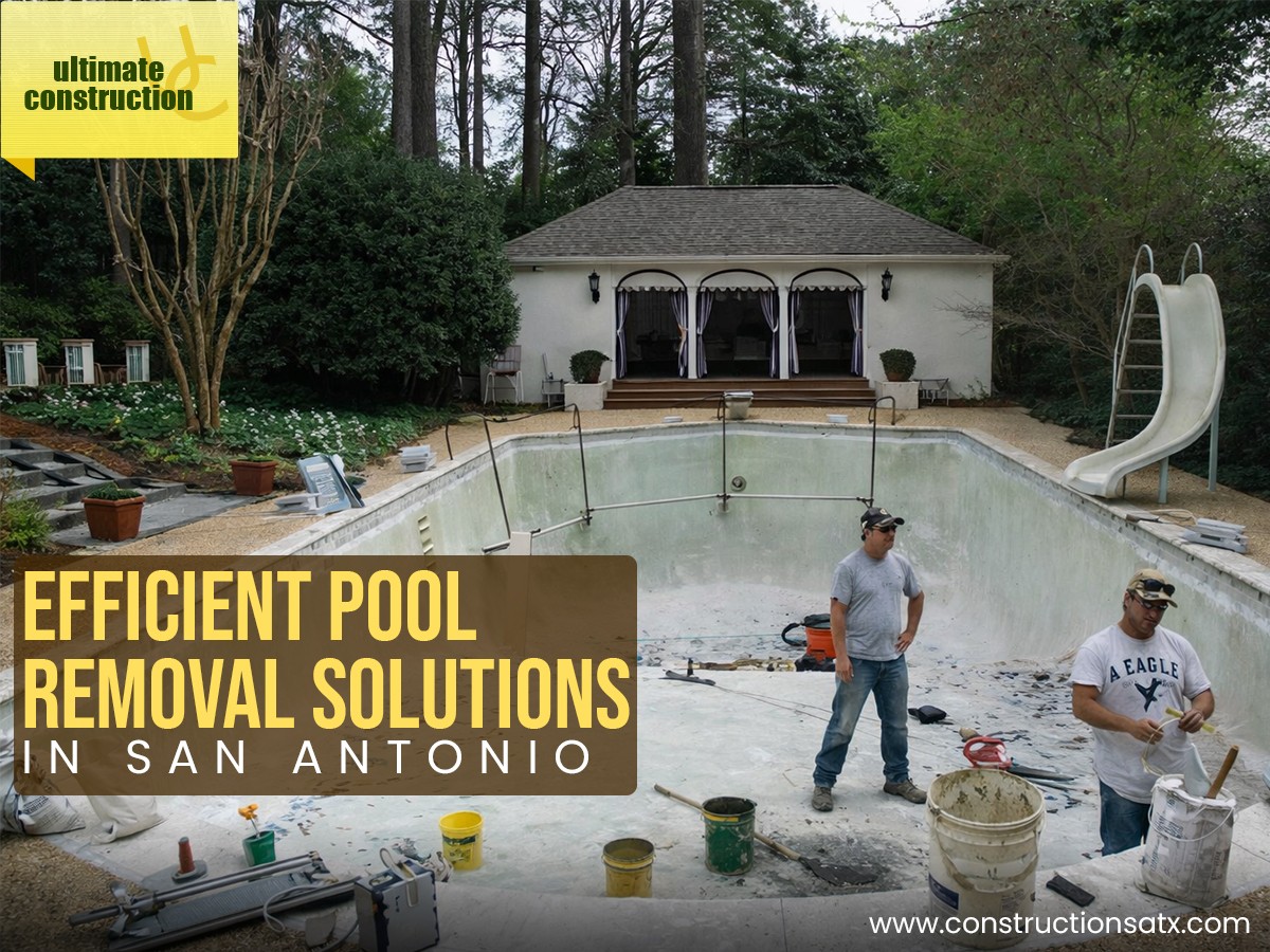  Dependable Pool Demolition Service in San Antonio for Backyard Renovations