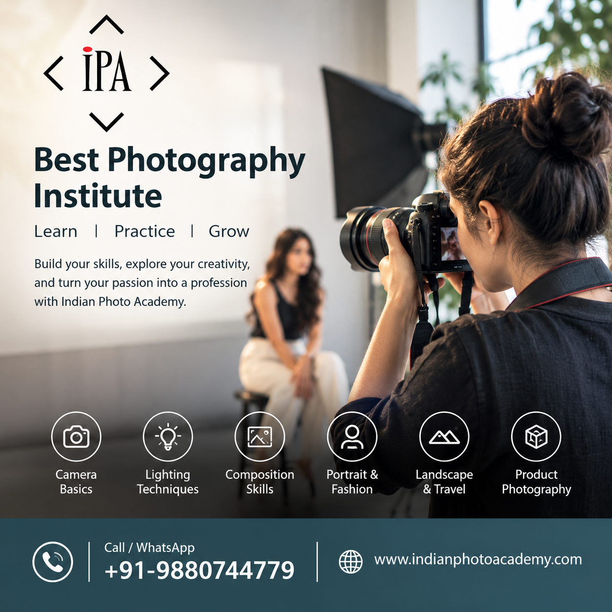  IndianPhotoAcademy photography institute in Bangalore