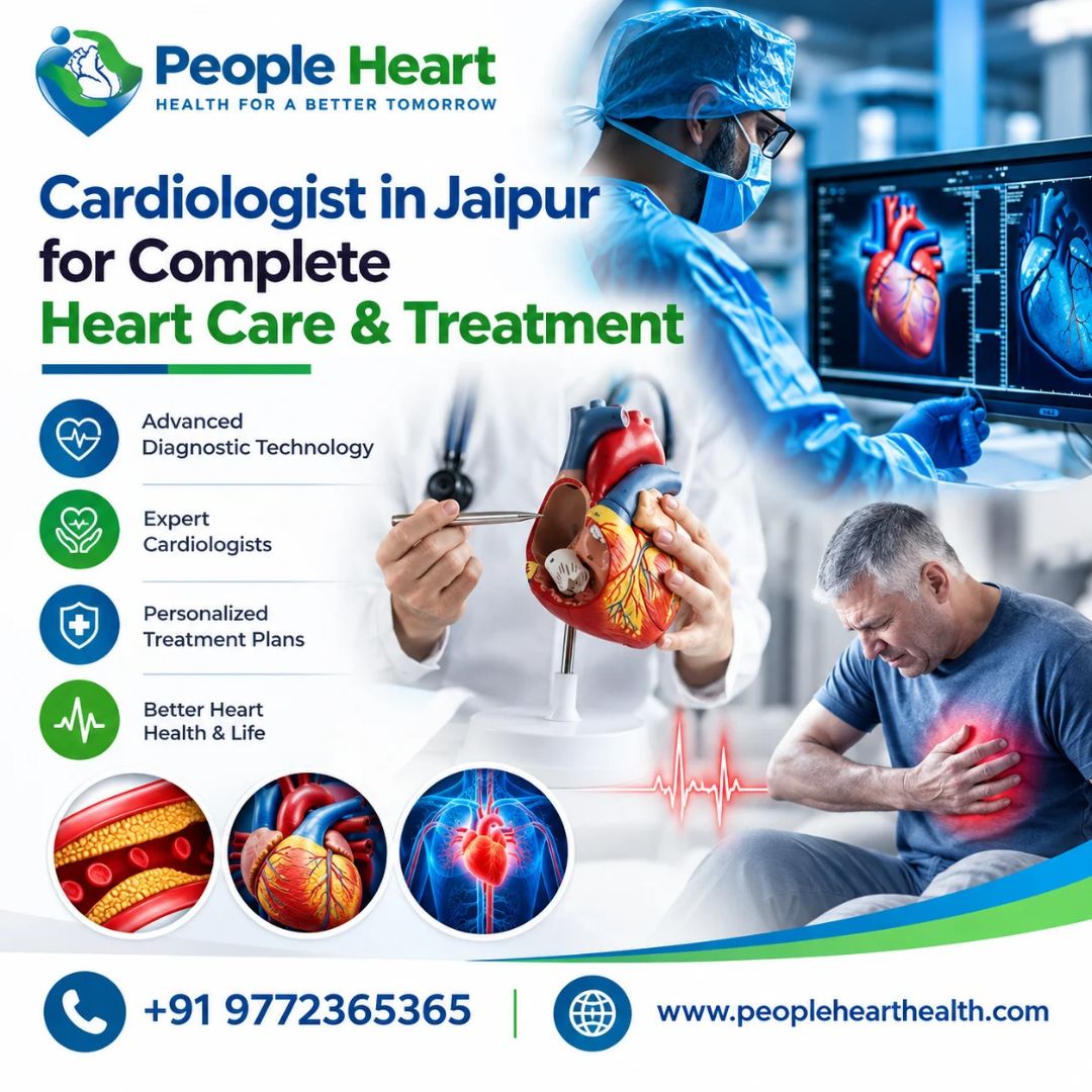  Cardiologist in Jaipur for Complete Heart Care & Treatment