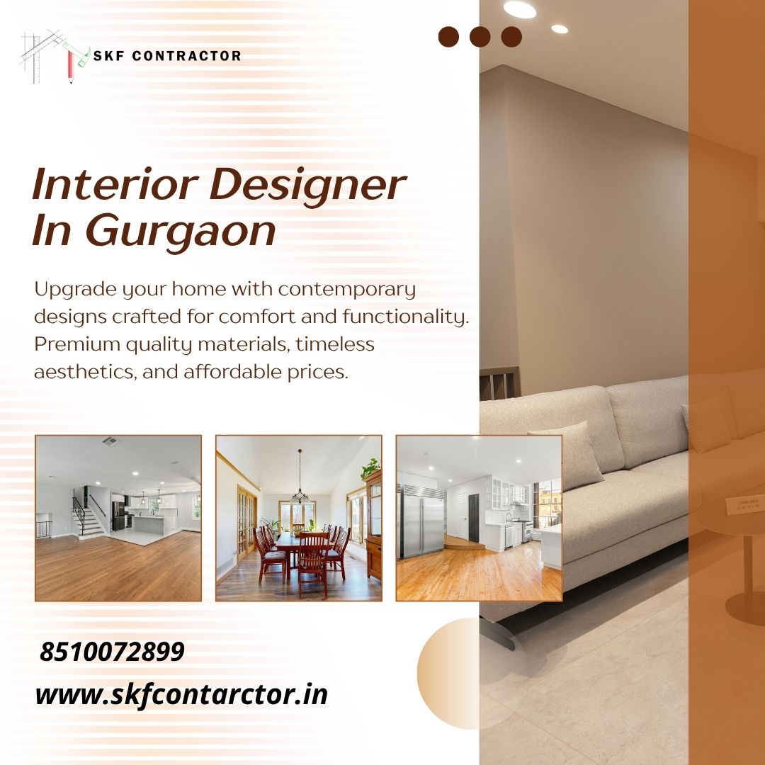  Improve Your Property's Layout with Interior Designer In Gurgaon