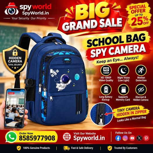  Hidden Camera Bag Shop In Noida By Spyworld