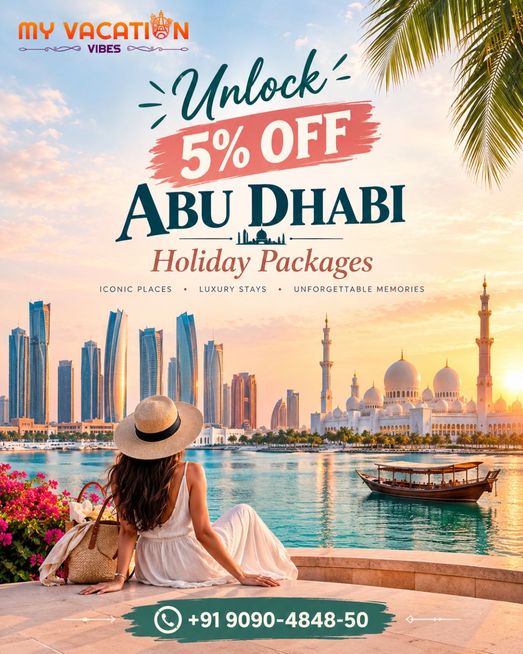  Unlock 5% OFF Abu Dhabi Holiday Packages – +91 9090-4848-50