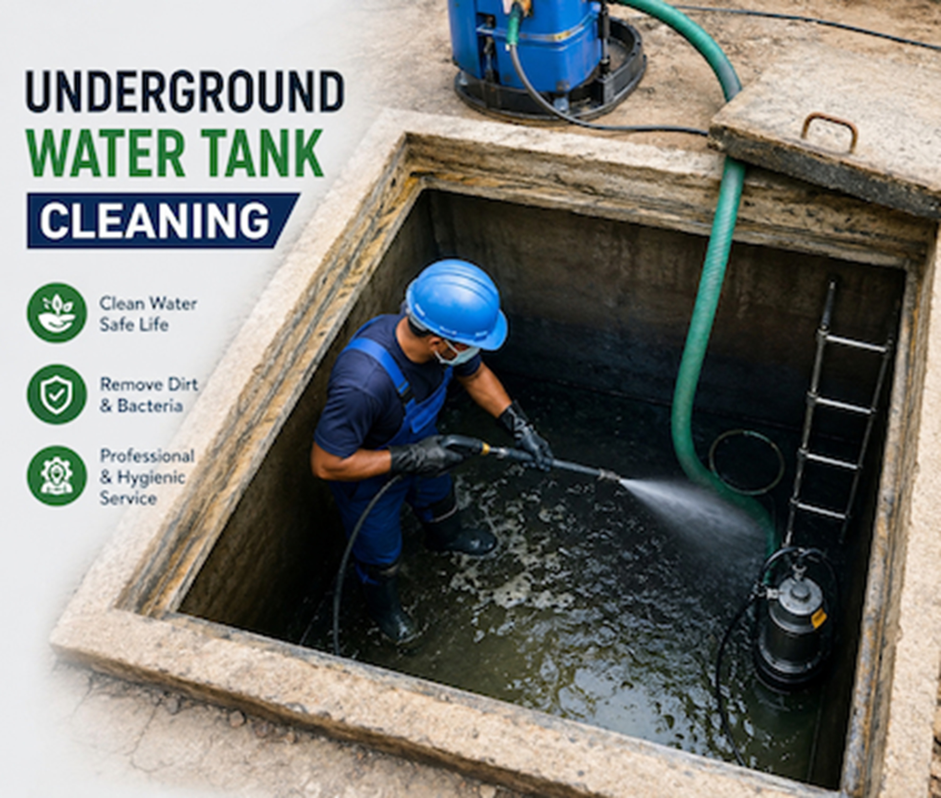  Reliable Overhead Water Tank Cleaning in Varanasi – Smart Cleaning
