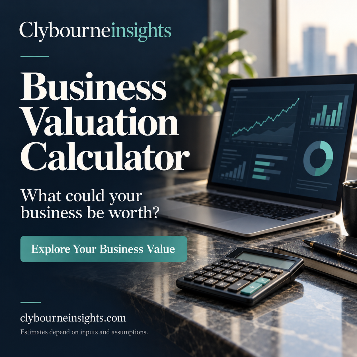  Business Valuation Calculator | Clybourneinsights