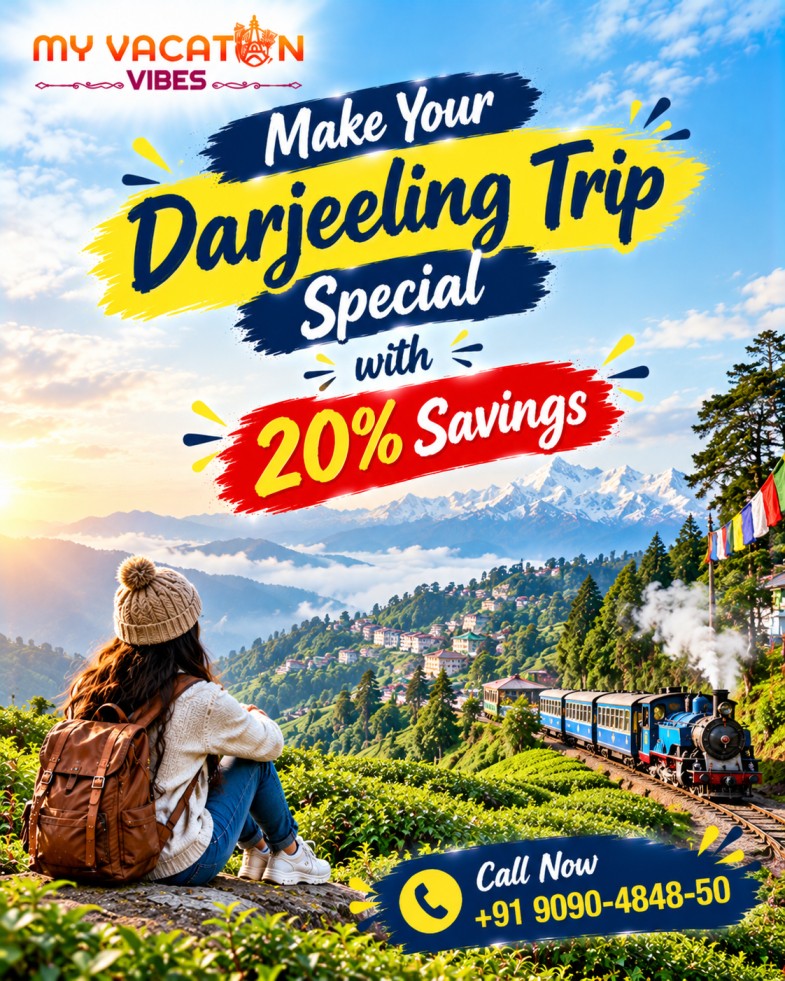  Make Your Darjeeling Trip Special with 20% Savings +91 9090-4848-50