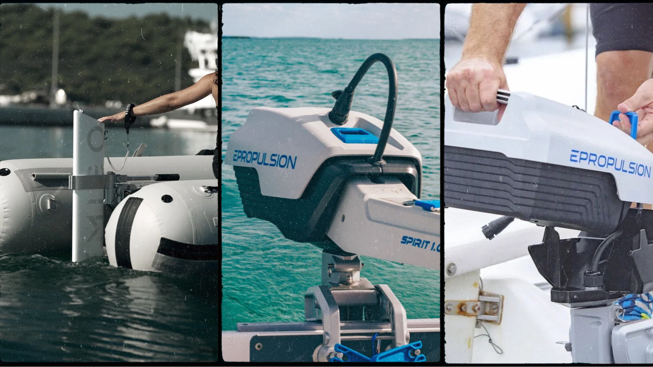  Three Electric Outboards. One Smarter Way to Get on the Water | ePropulsion Spirit Neo