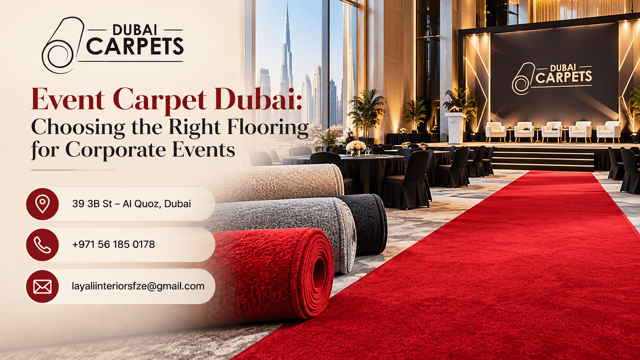  Premium Exhibition Carpet Dubai for Trade Shows and Events
